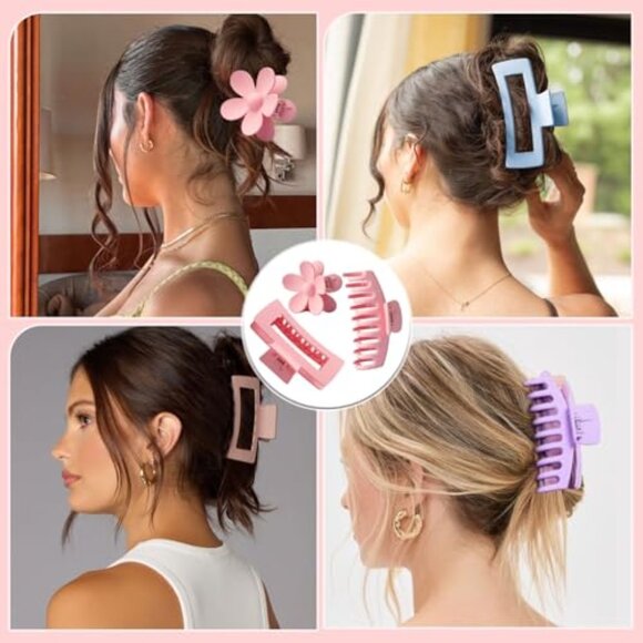 Spa Headband Set with Wristbands Hair Clips Ties Skincare Essentials main image 6